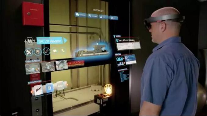 HoloLens面板显示