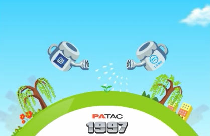 泛亚汽车龙年贺卡flash动画制作