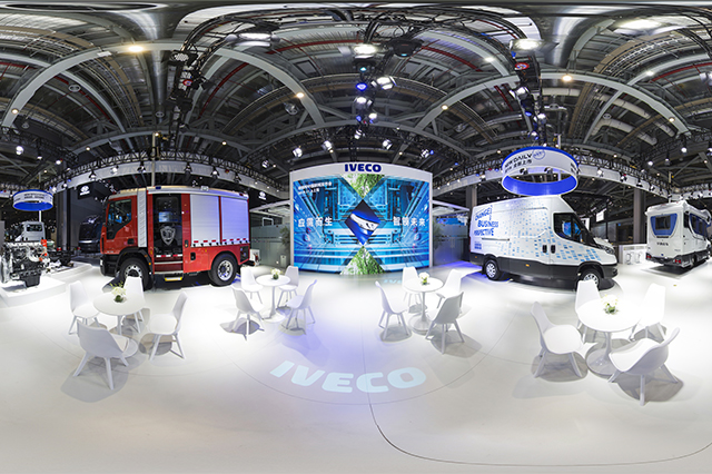 依维柯第二届进博会VR全景展示