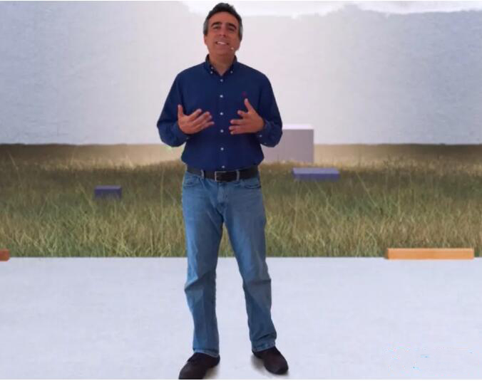 微软制作出仿如真实存在的大会演讲