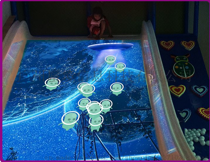 互动滑梯，多媒体制作